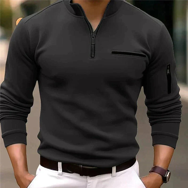 Finian | Men's Quarter-Zip Pullover