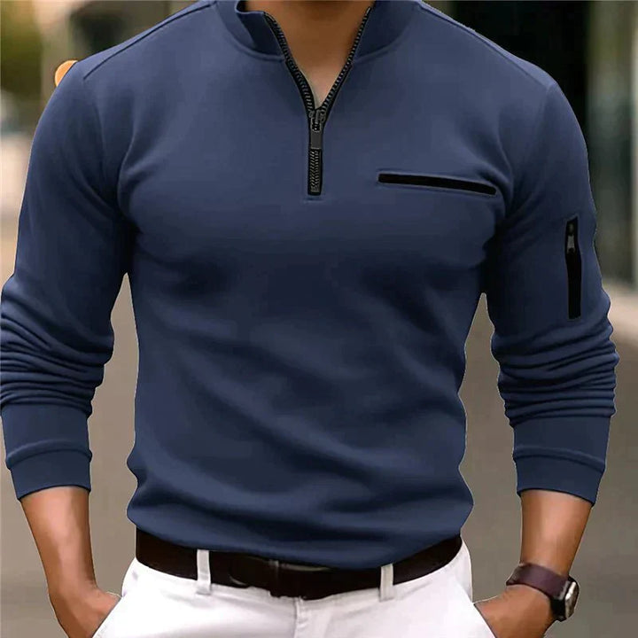 Finian | Men's Quarter-Zip Pullover