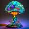Stained Glass Table Lamp | Colorful Artistic Home Decor