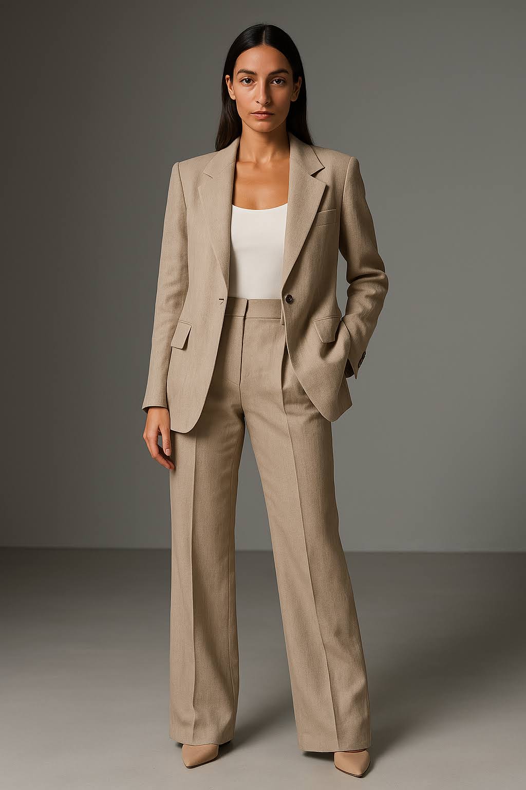 Women’s Tailored Two-Piece Suit | Blazer + Trousers Set