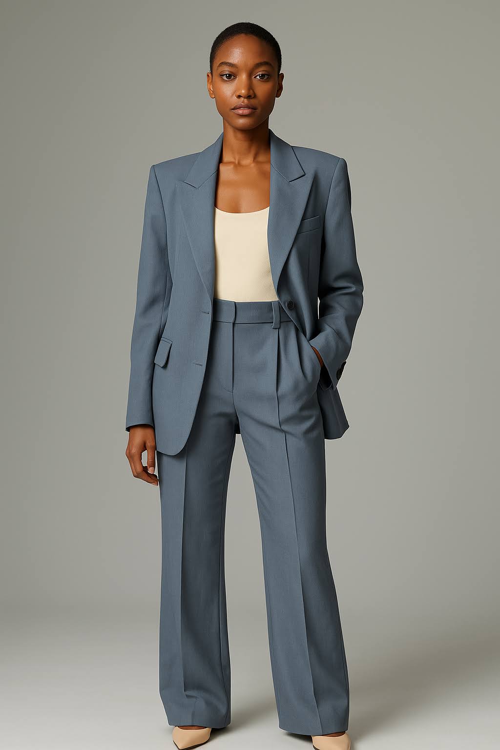 Women’s Tailored Two-Piece Suit | Blazer + Trousers Set