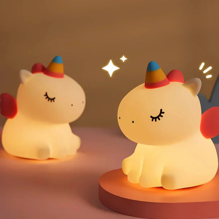 Touch-Control Animal Table Lamp For kids | Bedside Night Light