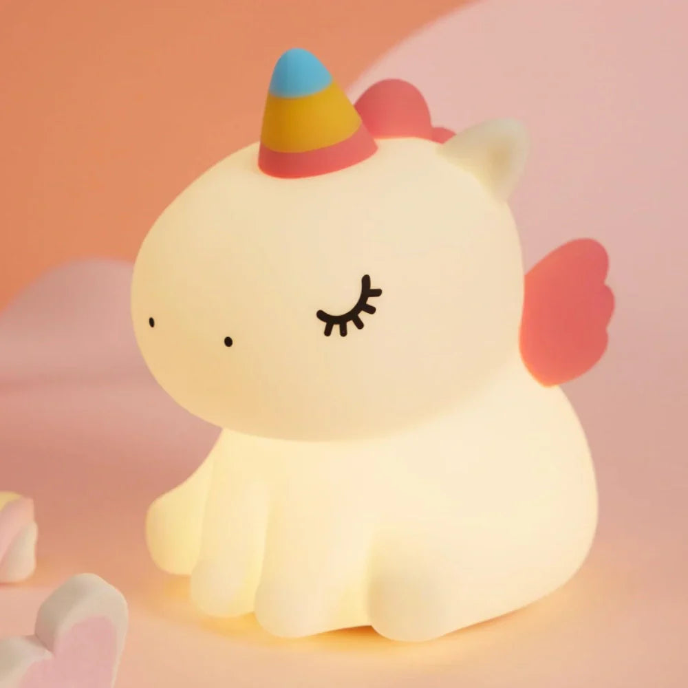 Touch-Control Animal Table Lamp For kids | Bedside Night Light