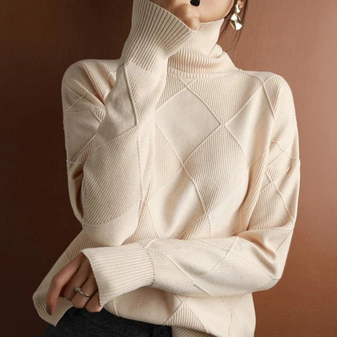 Elegant Women's Turtleneck Sweater | Warm & Cozy