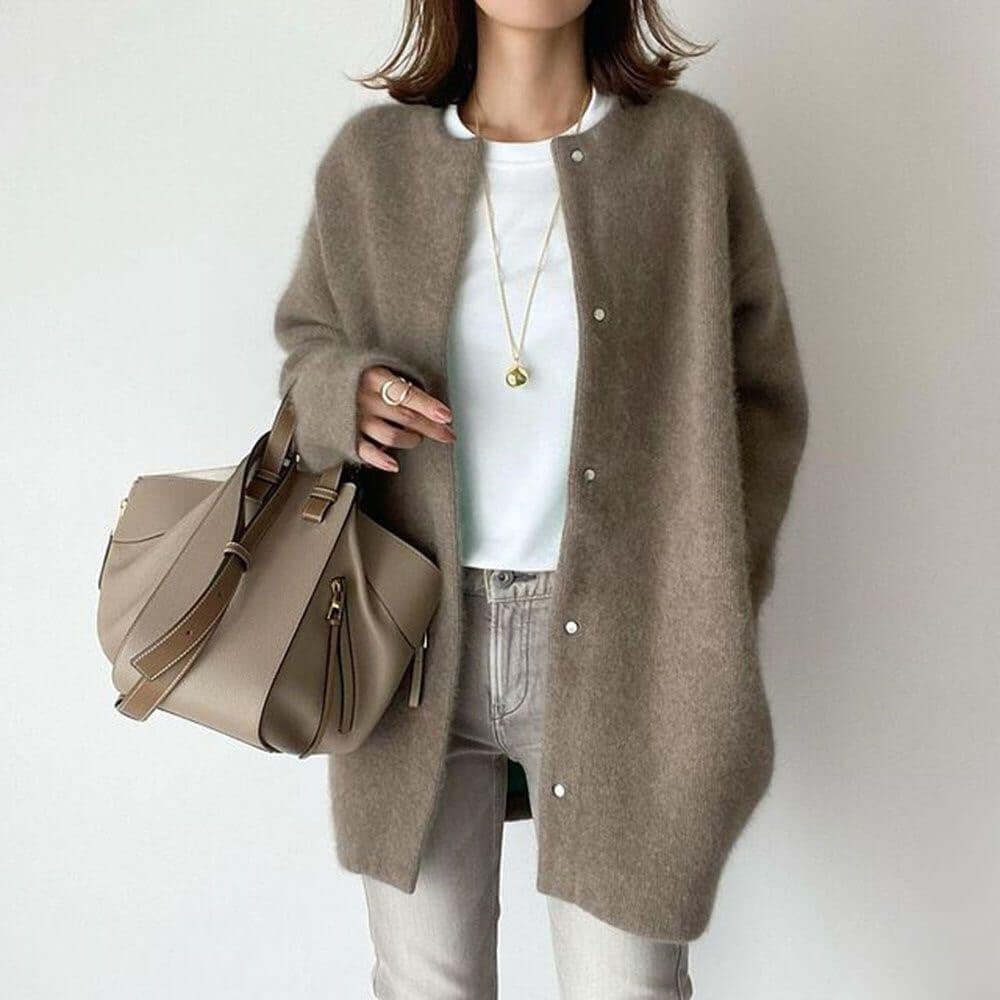 Soft One-Size Cardigan for Women
