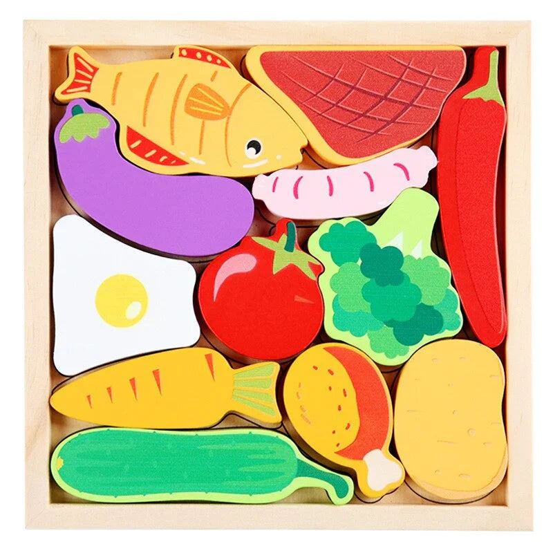 Shape Sorting Frame Puzzle for Toddlers