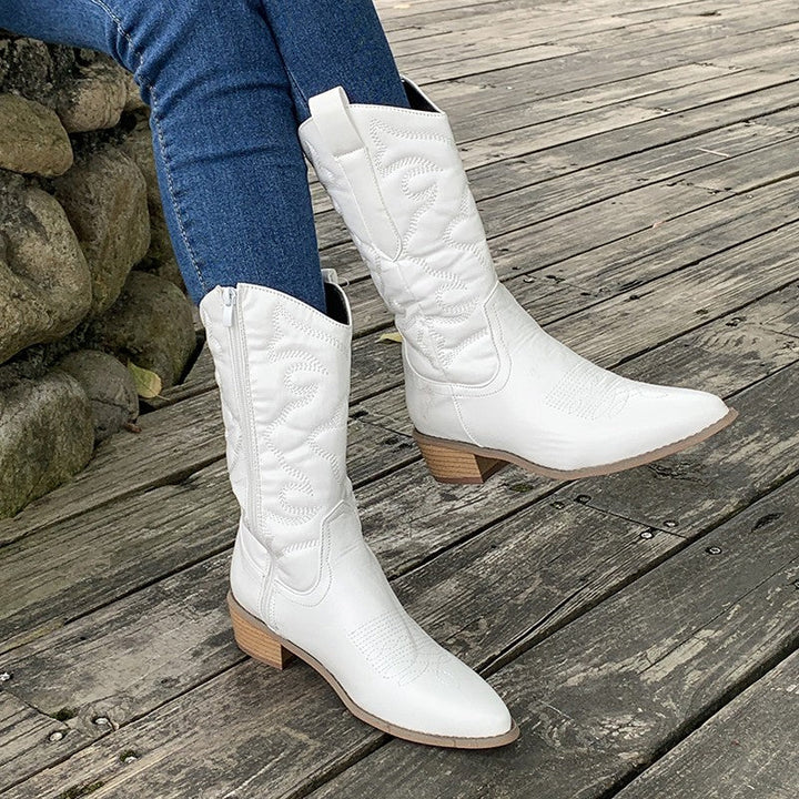 Delina | Women’s Metallic Cowboy Boots
