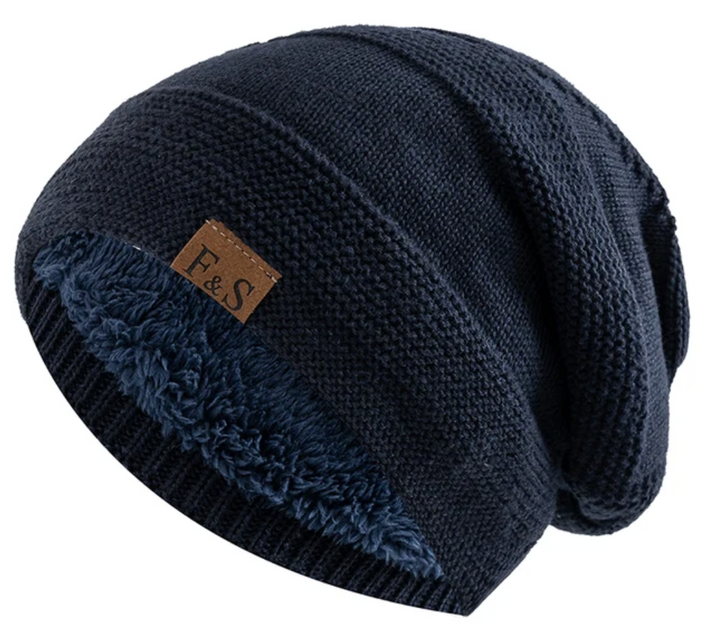 Fleece-Lined Winter Beanie | Warm & Soft Knit Hat