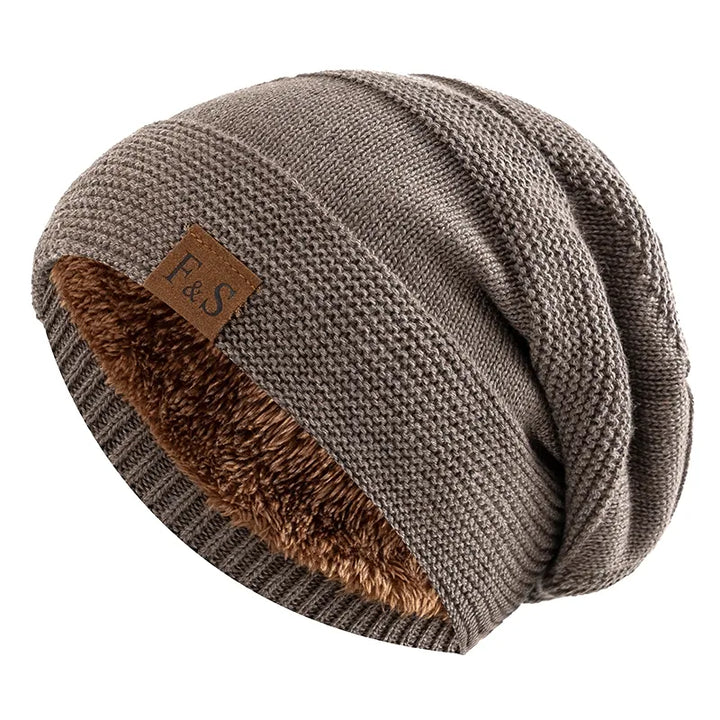 Fleece-Lined Winter Beanie | Warm & Soft Knit Hat
