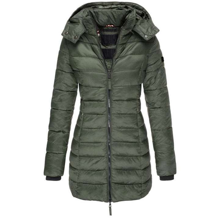 Women’s Hooded Down Jacket | Warm Winter Coat with Insulated Fill