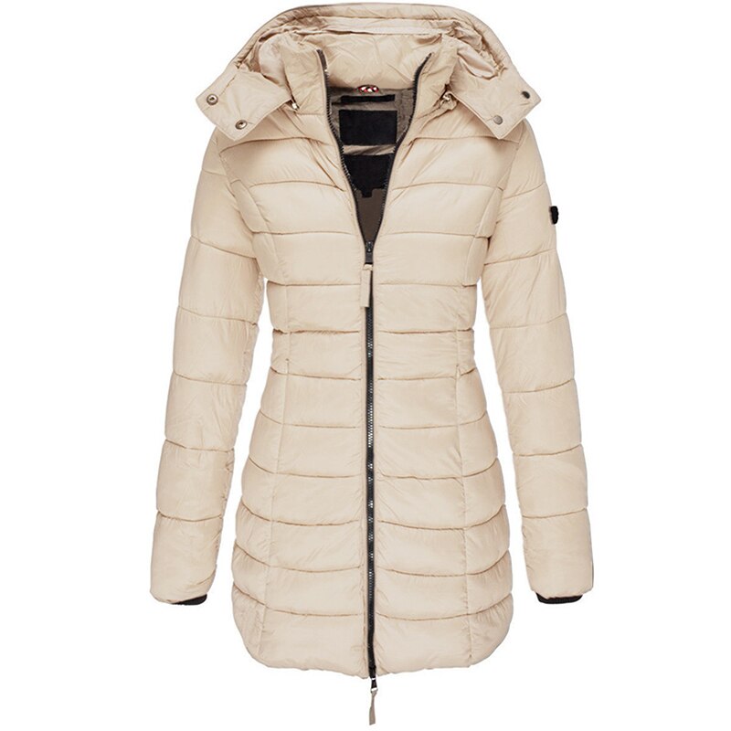 Women’s Hooded Down Jacket | Warm Winter Coat with Insulated Fill