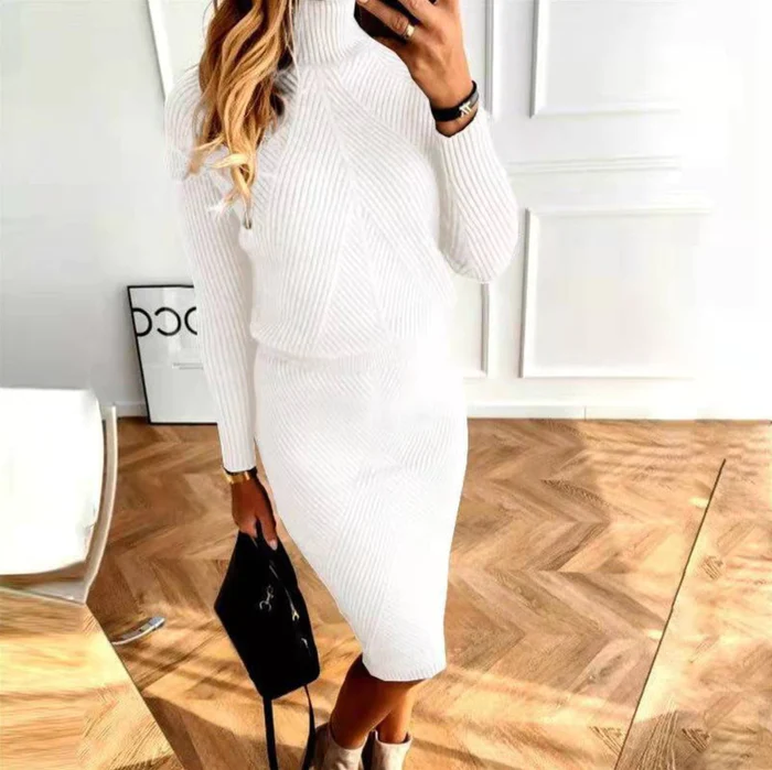 Emara | Comfortable Knit Sweater Dress for Women
