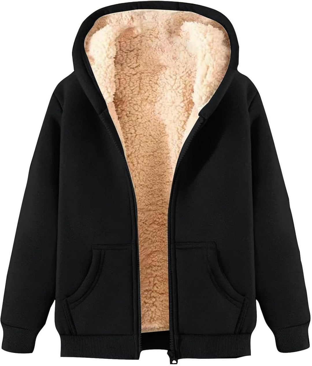 Women’s Fleece Zip Hoodie | Cozy Warm Winter Sweatshirt