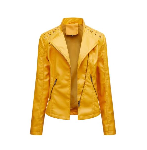 Leather Jacket for Women | Biker Style Coat
